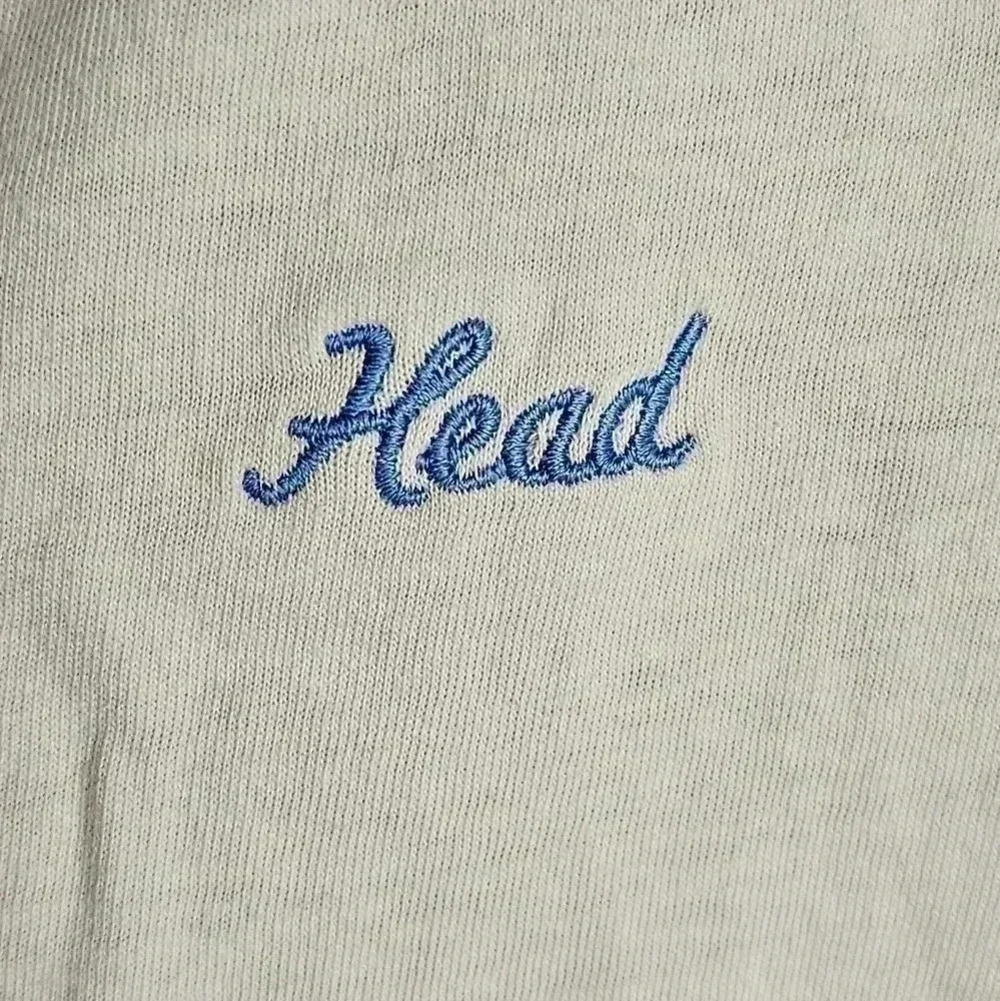 Vintage Head Tennis Top Sleeveless Button Top, Small - Picture 2 of 8